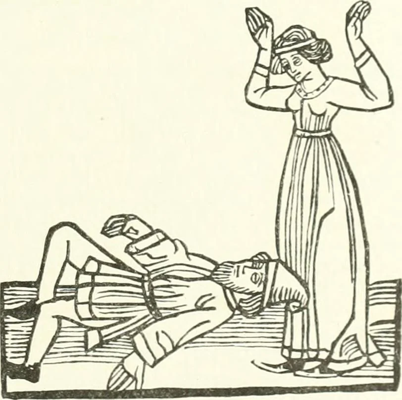 An illustration from Rariora; being notes of some of the printed books, manuscripts, historical documents, medals, engravings, pottery, etc., collected (1858-1900), 1902, leaf 208