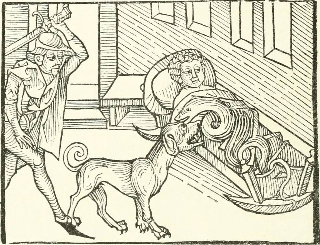 An illustration from Rariora; being notes of some of the printed books, manuscripts, historical documents, medals, engravings, pottery, etc., collected (1858-1900), 1902, leaf 211