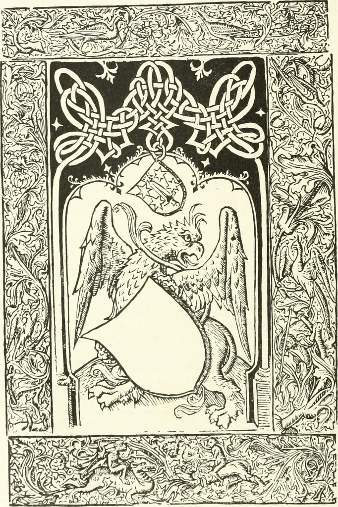 An illustration from Rariora; being notes of some of the printed books, manuscripts, historical documents, medals, engravings, pottery, etc., collected (1858-1900), 1902, leaf 217