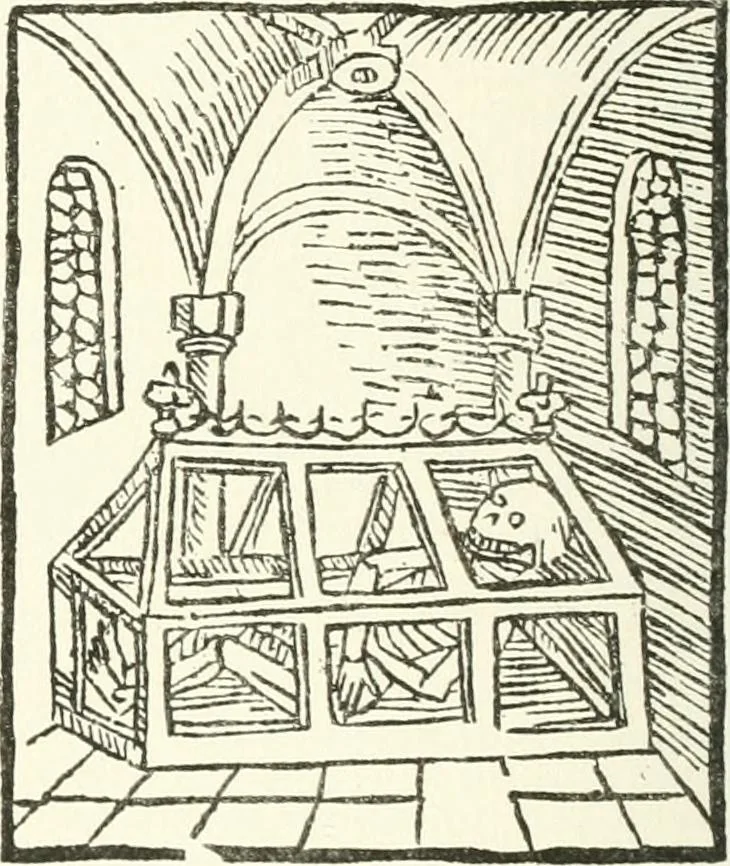 An illustration from Rariora; being notes of some of the printed books, manuscripts, historical documents, medals, engravings, pottery, etc., collected (1858-1900), 1902, leaf 235