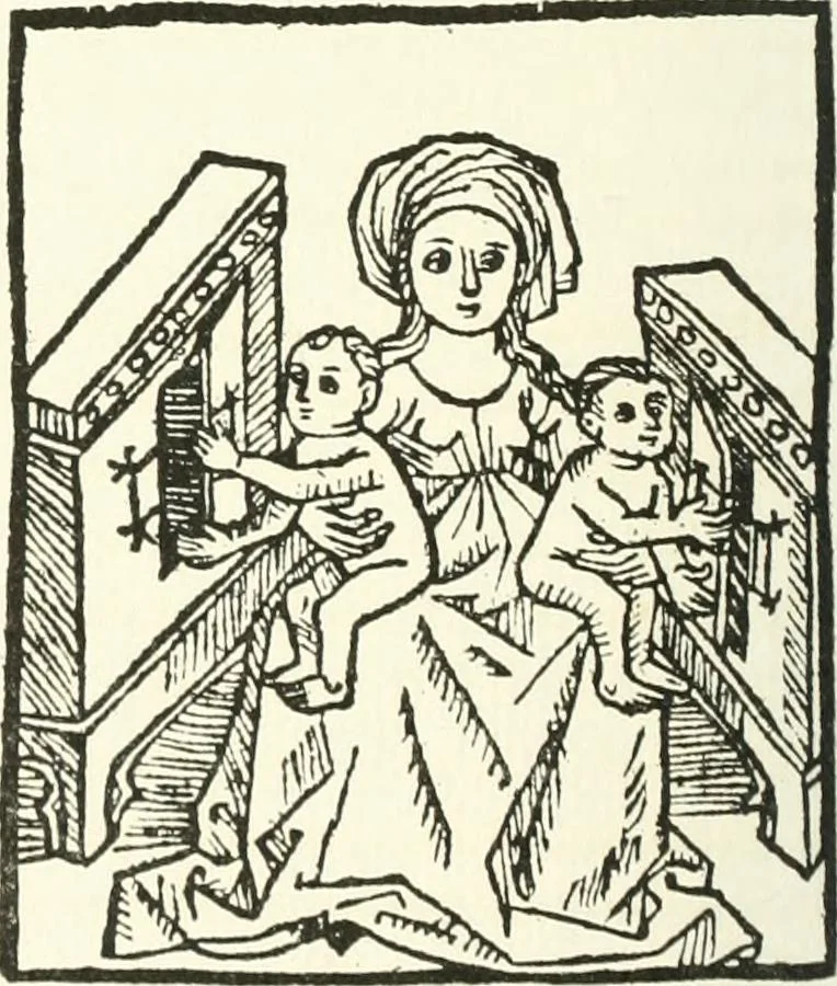 An illustration from Rariora; being notes of some of the printed books, manuscripts, historical documents, medals, engravings, pottery, etc., collected (1858-1900), 1902, leaf 239