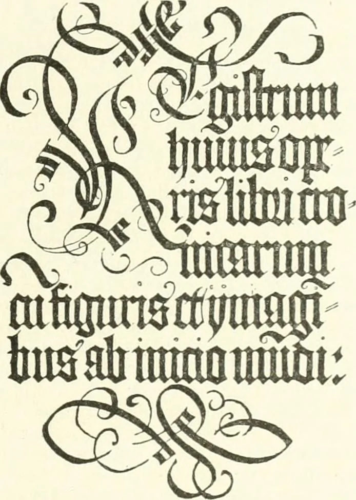 An illustration from Rariora; being notes of some of the printed books, manuscripts, historical documents, medals, engravings, pottery, etc., collected (1858-1900), 1902, leaf 246