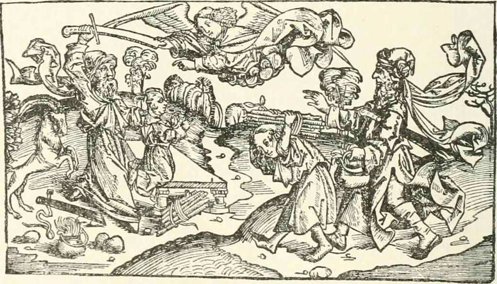 An illustration from Rariora; being notes of some of the printed books, manuscripts, historical documents, medals, engravings, pottery, etc., collected (1858-1900), 1902, leaf 249