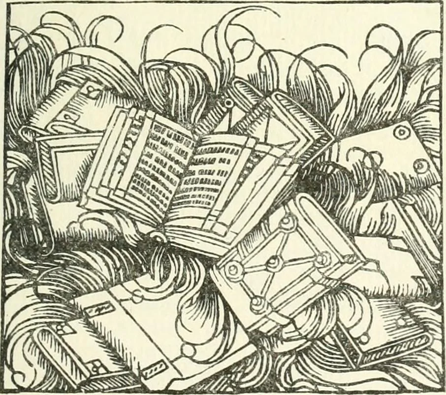 An illustration from Rariora; being notes of some of the printed books, manuscripts, historical documents, medals, engravings, pottery, etc., collected (1858-1900), 1902, leaf 250