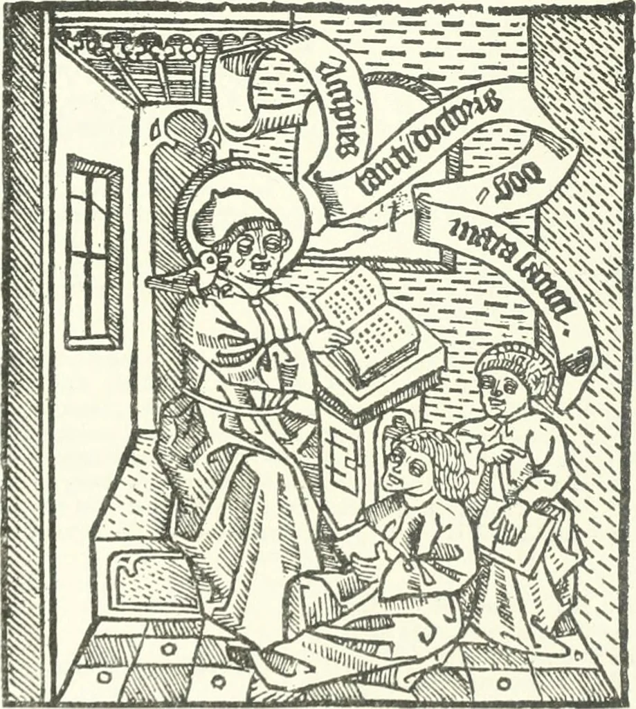 An illustration from Rariora; being notes of some of the printed books, manuscripts, historical documents, medals, engravings, pottery, etc., collected (1858-1900), 1902, leaf 253