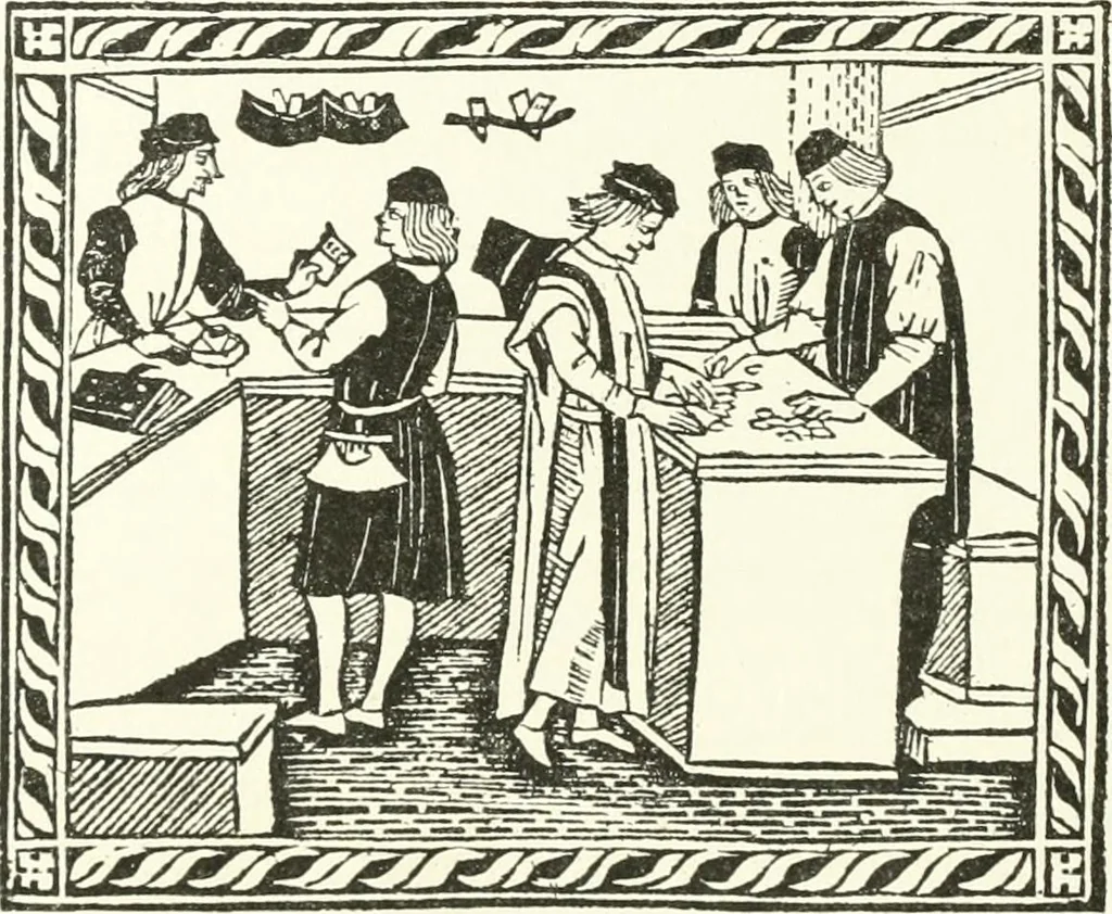 An illustration from Rariora; being notes of some of the printed books, manuscripts, historical documents, medals, engravings, pottery, etc., collected (1858-1900), 1902, leaf 261