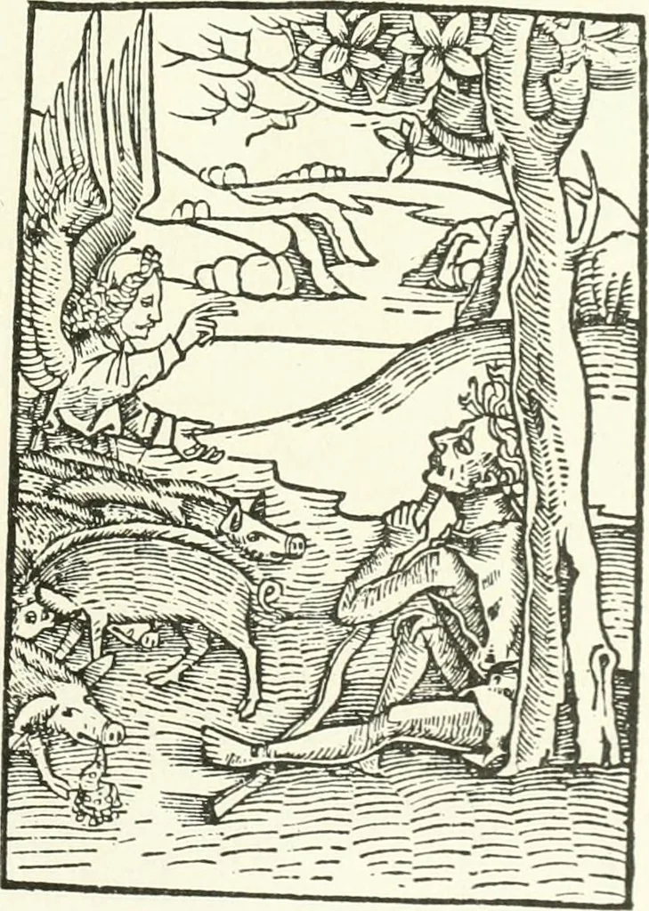 An illustration from Rariora; being notes of some of the printed books, manuscripts, historical documents, medals, engravings, pottery, etc., collected (1858-1900), 1902, leaf 266