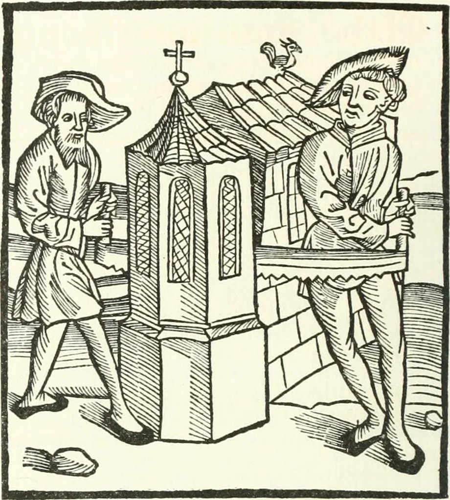 An illustration from Rariora; being notes of some of the printed books, manuscripts, historical documents, medals, engravings, pottery, etc., collected (1858-1900), 1902, leaf 271