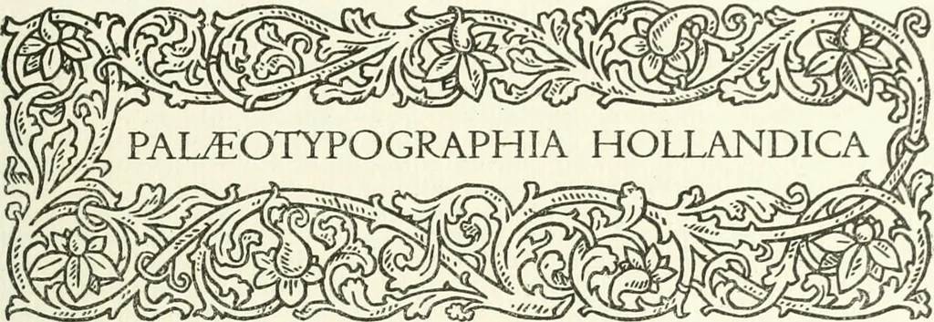 An illustration from Rariora; being notes of some of the printed books, manuscripts, historical documents, medals, engravings, pottery, etc., collected (1858-1900), 1902, leaf 292