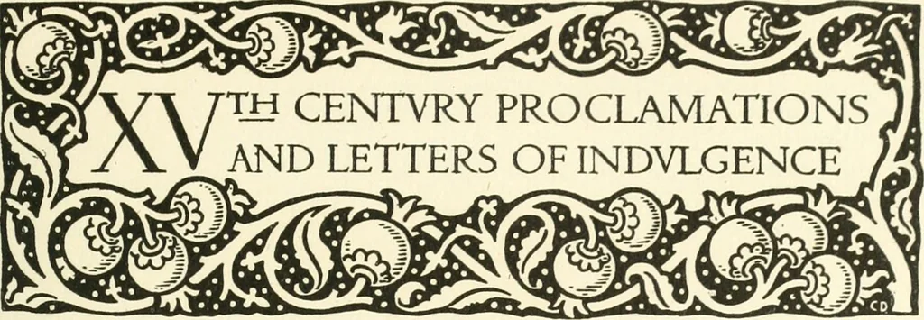 An illustration from Rariora; being notes of some of the printed books, manuscripts, historical documents, medals, engravings, pottery, etc., collected (1858-1900), 1902, leaf 298
