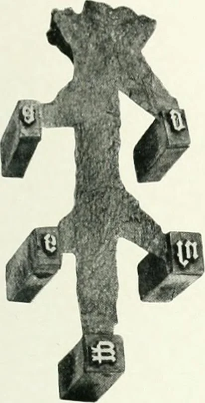 An illustration from Rariora; being notes of some of the printed books, manuscripts, historical documents, medals, engravings, pottery, etc., collected (1858-1900), 1902, leaf 94