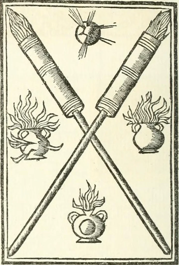An illustration from Rariora; being notes of some of the printed books, manuscripts, historical documents, medals, engravings, pottery, etc., collected (1858-1900), 1902, leaf 195