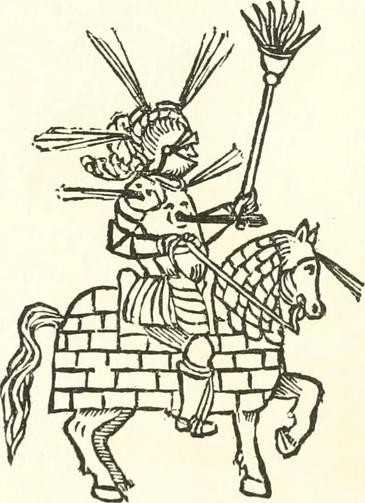 An illustration from Rariora; being notes of some of the printed books, manuscripts, historical documents, medals, engravings, pottery, etc., collected (1858-1900), 1902, leaf 201