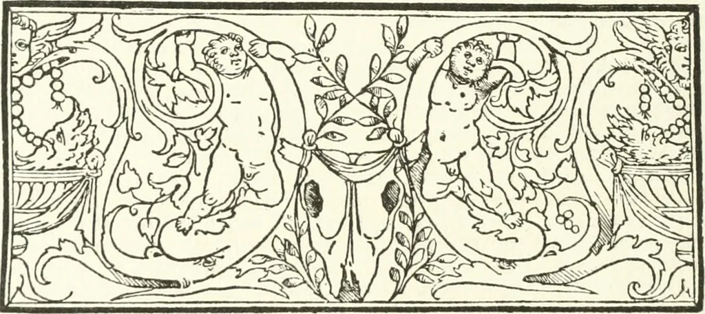 An illustration from Rariora; being notes of some of the printed books, manuscripts, historical documents, medals, engravings, pottery, etc., collected (1858-1900), 1902, leaf 21