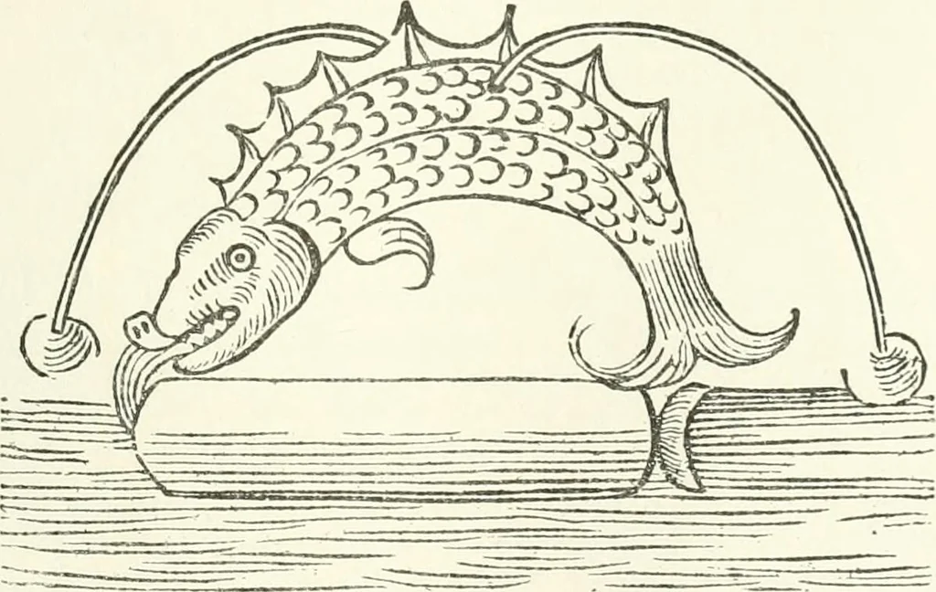 An illustration from Rariora; being notes of some of the printed books, manuscripts, historical documents, medals, engravings, pottery, etc., collected (1858-1900), 1902, leaf 218