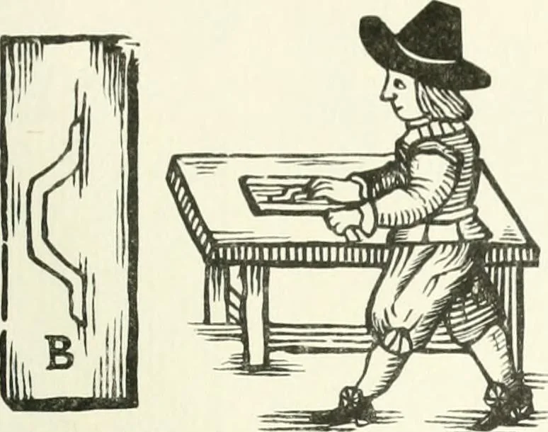 An illustration from Rariora; being notes of some of the printed books, manuscripts, historical documents, medals, engravings, pottery, etc., collected (1858-1900), 1902, leaf 230