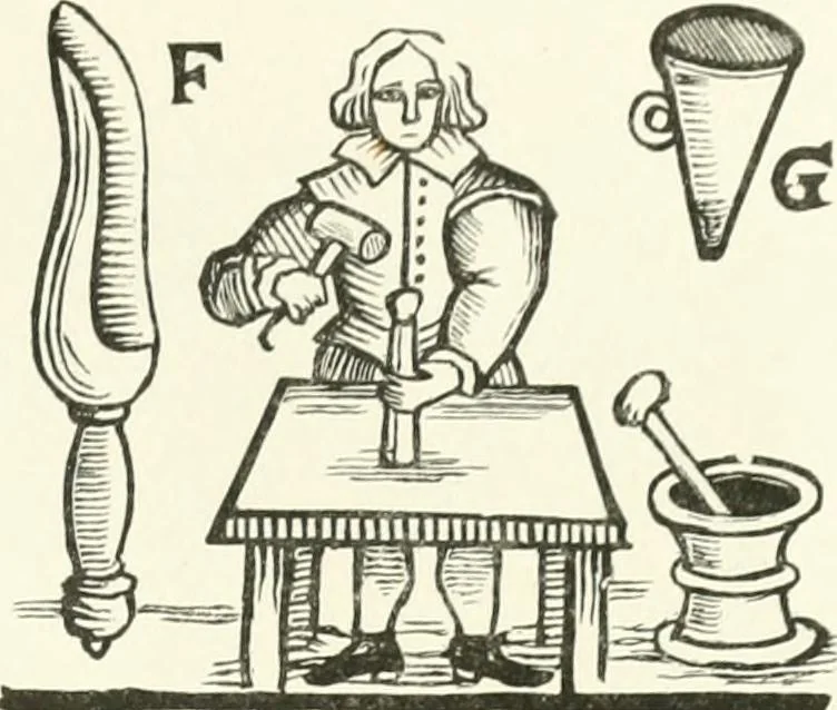 An illustration from Rariora; being notes of some of the printed books, manuscripts, historical documents, medals, engravings, pottery, etc., collected (1858-1900), 1902, leaf 230