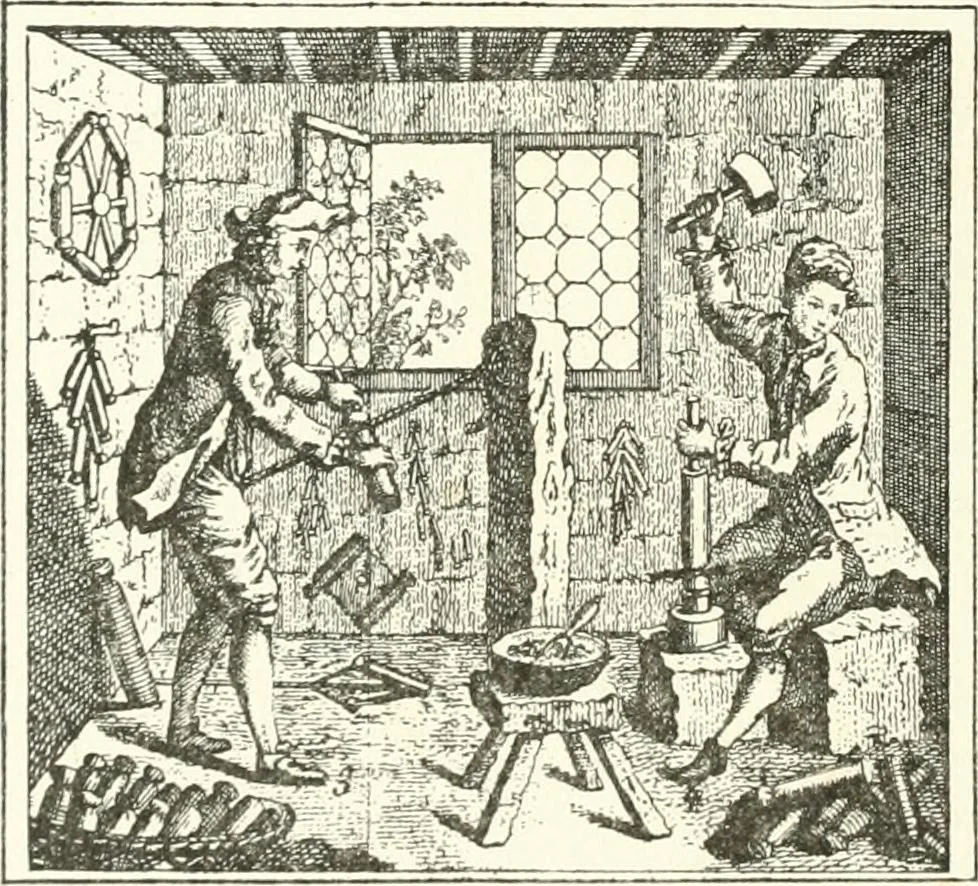 An illustration from Rariora; being notes of some of the printed books, manuscripts, historical documents, medals, engravings, pottery, etc., collected (1858-1900), 1902, leaf 235