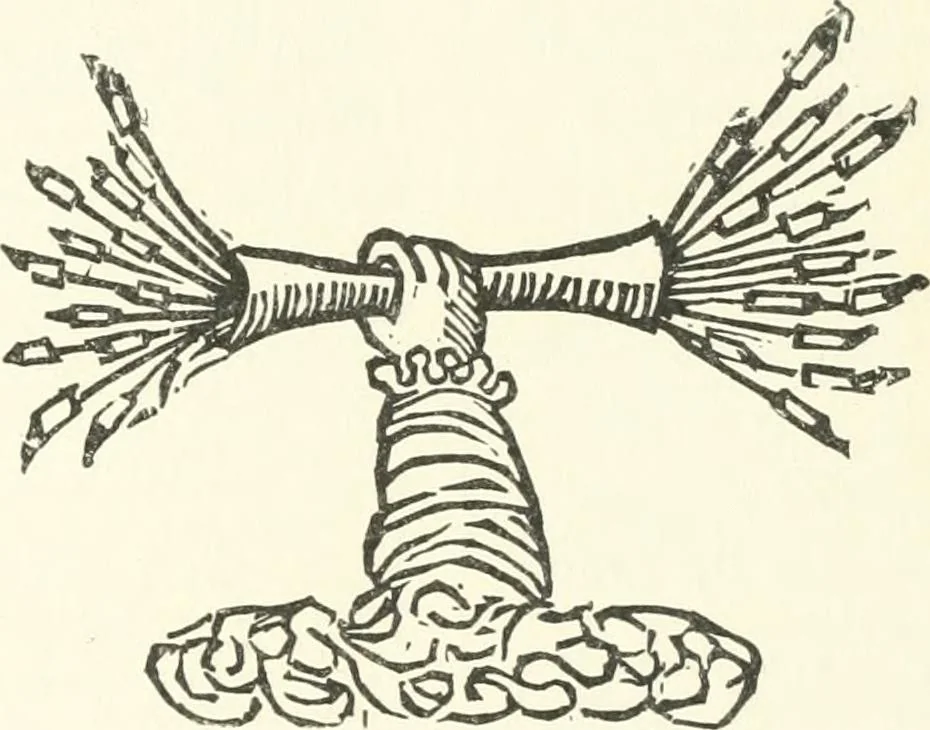 An illustration from Rariora; being notes of some of the printed books, manuscripts, historical documents, medals, engravings, pottery, etc., collected (1858-1900), 1902, leaf 301