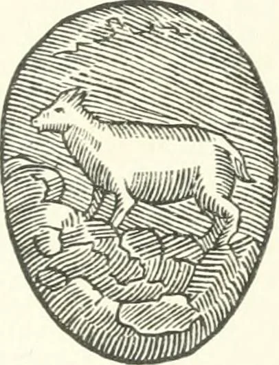 An illustration from Rariora; being notes of some of the printed books, manuscripts, historical documents, medals, engravings, pottery, etc., collected (1858-1900), 1902, leaf 305