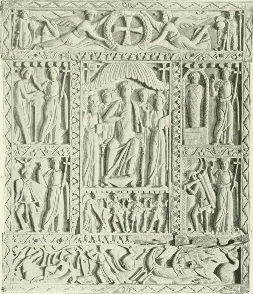 An illustration from Ravenne, 1907, leaf 101
