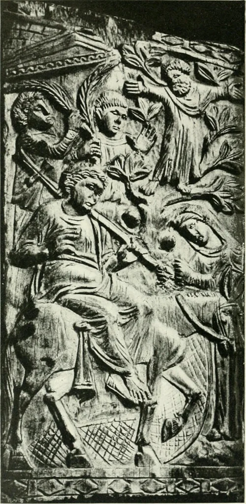 An illustration from Ravenne, 1907, leaf 105