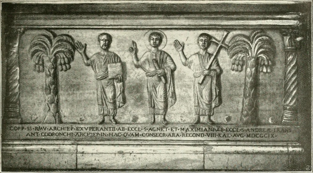 An illustration from Ravenne, 1907, leaf 108