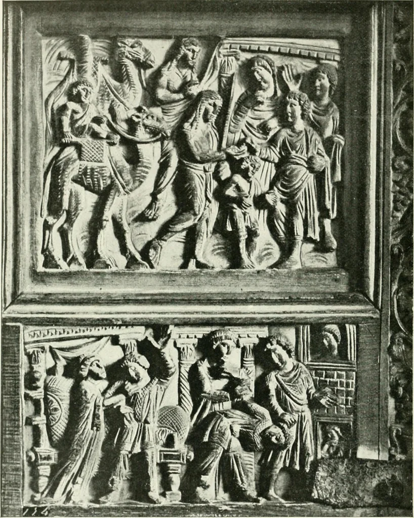 An illustration from Ravenne, 1907, leaf 115