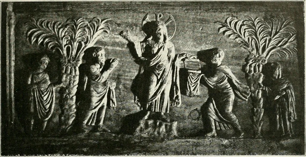 An illustration from Ravenne, 1907, leaf 116