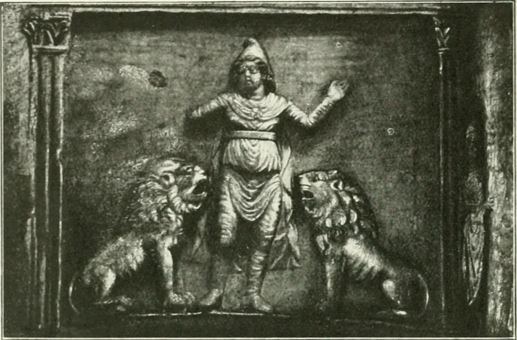 An illustration from Ravenne, 1907, leaf 45