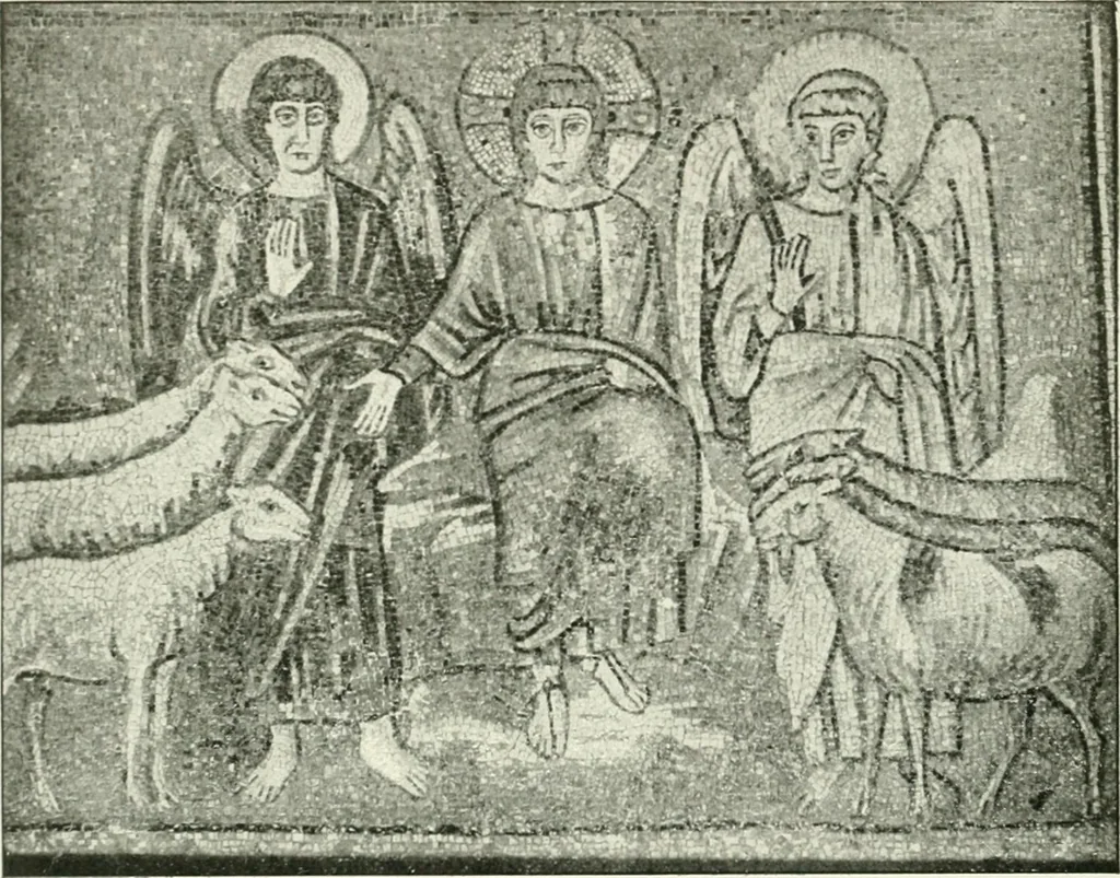 An illustration from Ravenne, 1907, leaf 57