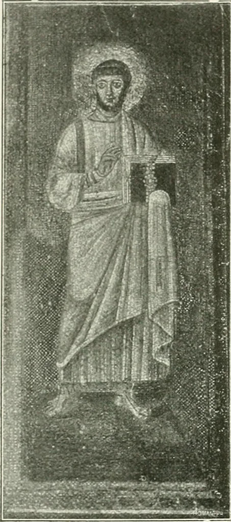 An illustration from Ravenne, 1907, leaf 61