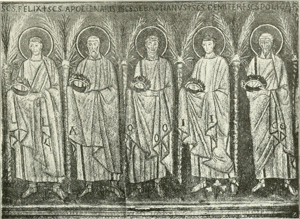 An illustration from Ravenne, 1907, leaf 64