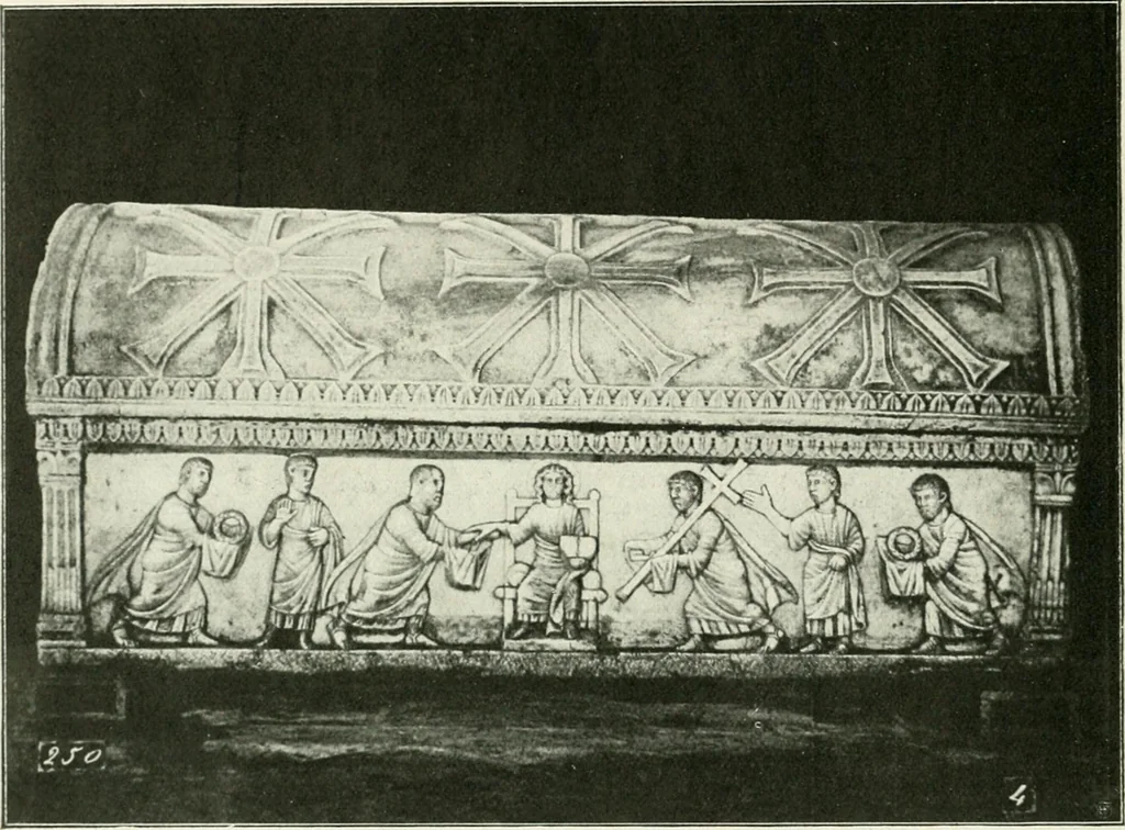 An illustration from Ravenne, 1907, leaf 75