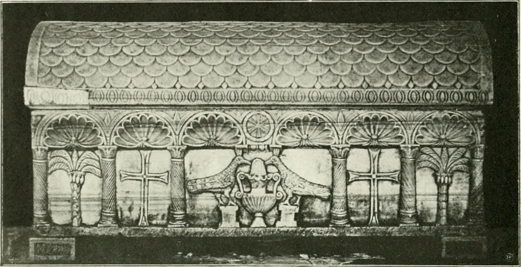 An illustration from Ravenne, 1907, leaf 77