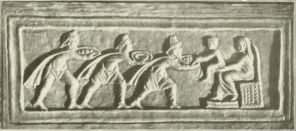 An illustration from Ravenne, 1907, leaf 98
