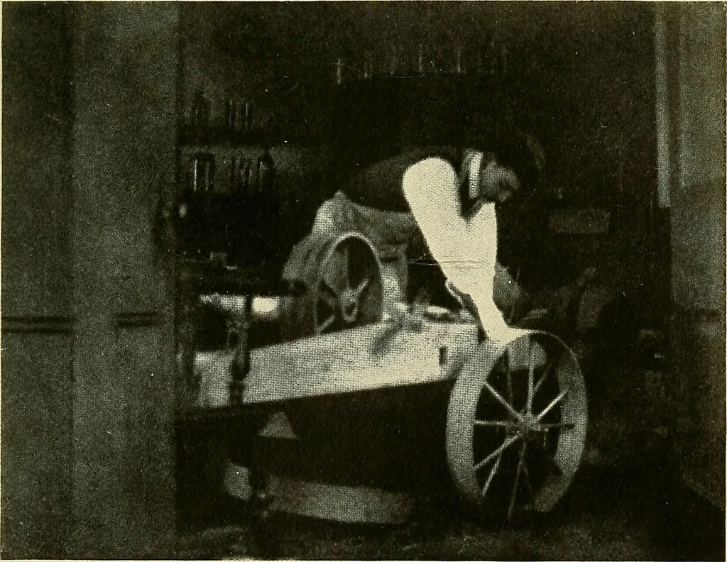 An illustration from Raymond, or life and death : with examples of the evidence for survival of memory and affection after death, 1916, leaf 296