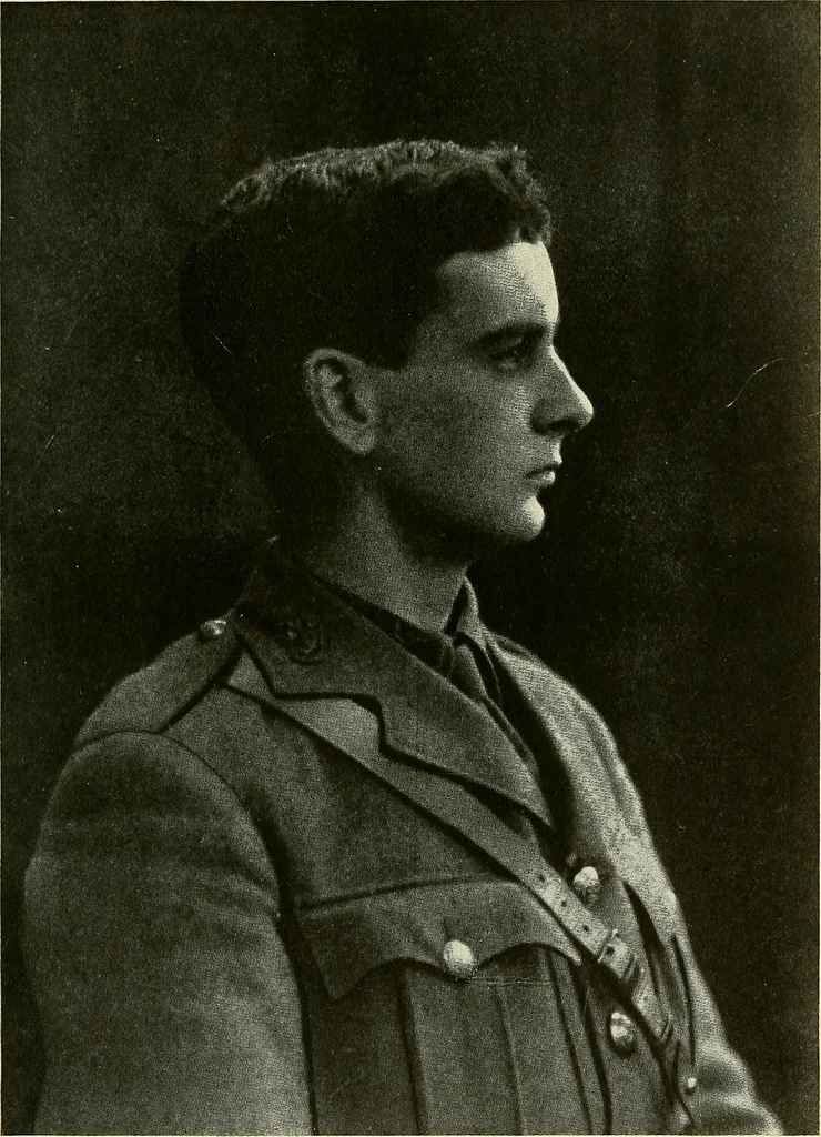An illustration from Raymond, or life and death : with examples of the evidence for survival of memory and affection after death, 1916, leaf 98