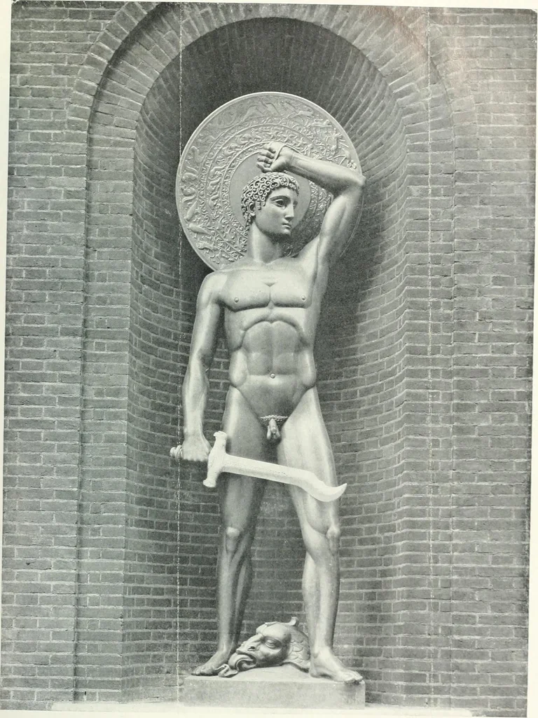 An illustration from R.B.S. Modern British sculpture, 1900, leaf 100