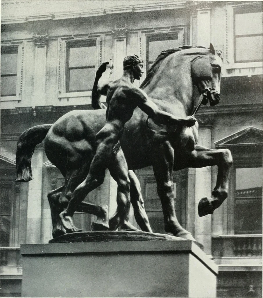 An illustration from R.B.S. Modern British sculpture, 1900, leaf 204