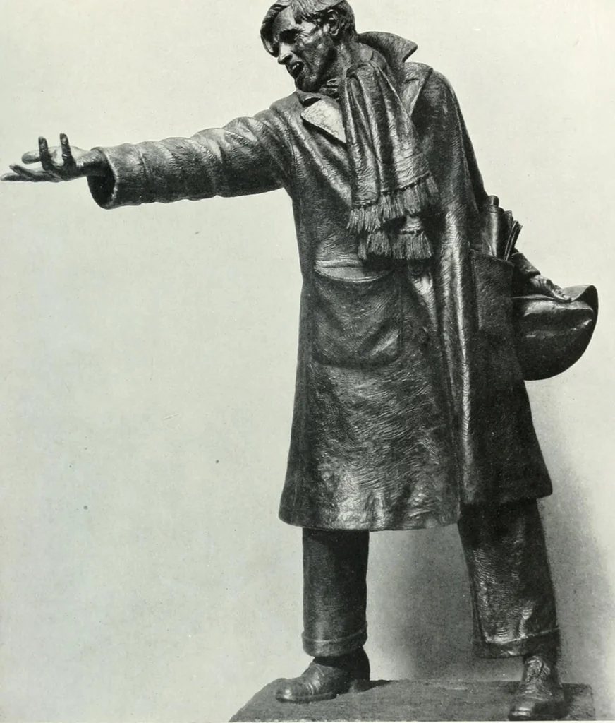 An illustration from R.B.S. Modern British sculpture, 1900, leaf 46