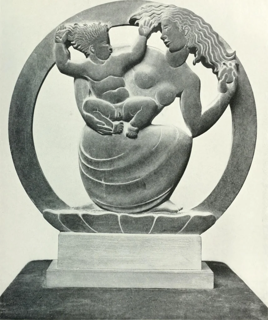 An illustration from R.B.S. Modern British sculpture, 1900, leaf 66