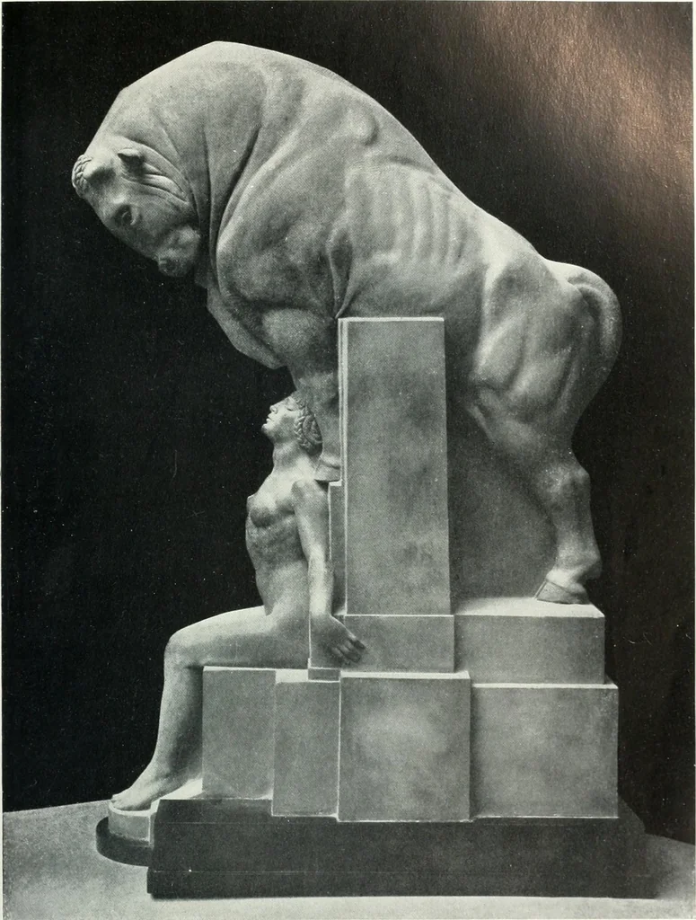 An illustration from R.B.S. Modern British sculpture, 1900, leaf 76
