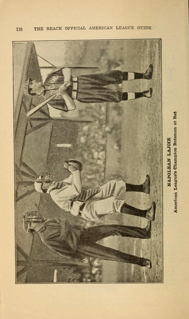 An illustration from The Reach official American League base ball guide, 1883, leaf 184
