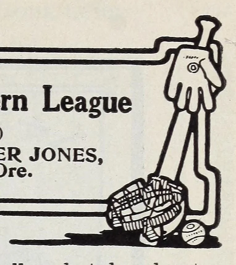 An illustration from The Reach official American League base ball guide, 1883, leaf 303