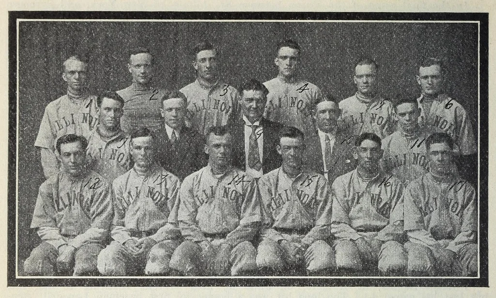 An illustration from The Reach official American League base ball guide, 1883, leaf 530