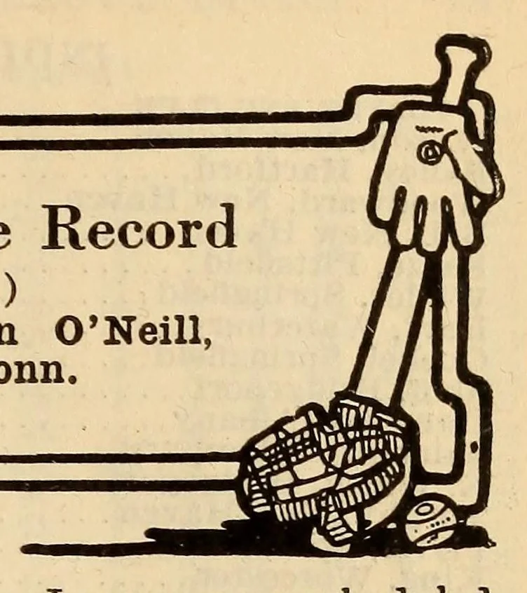 An illustration from The Reach official American League base ball guide, 1883, leaf 755