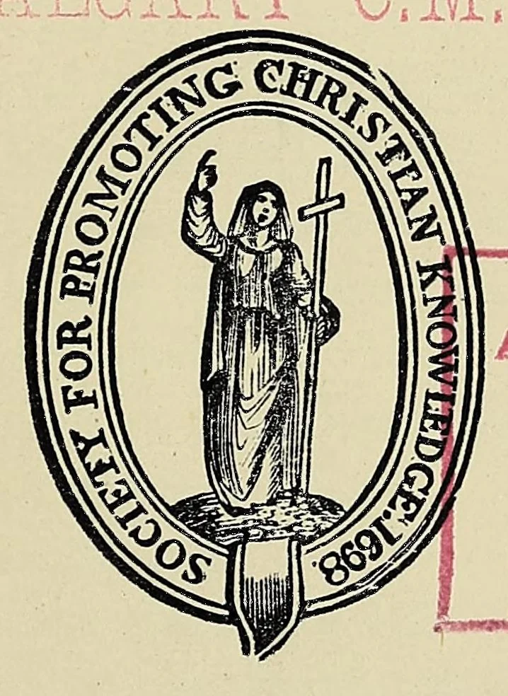 An illustration from Readings from the Holy Scriptures in the language of the Blackfoot Indians, 1890, leaf 5