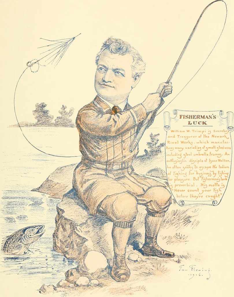 An illustration from A real history of Newark and notable Newarkers, 1916, leaf 142