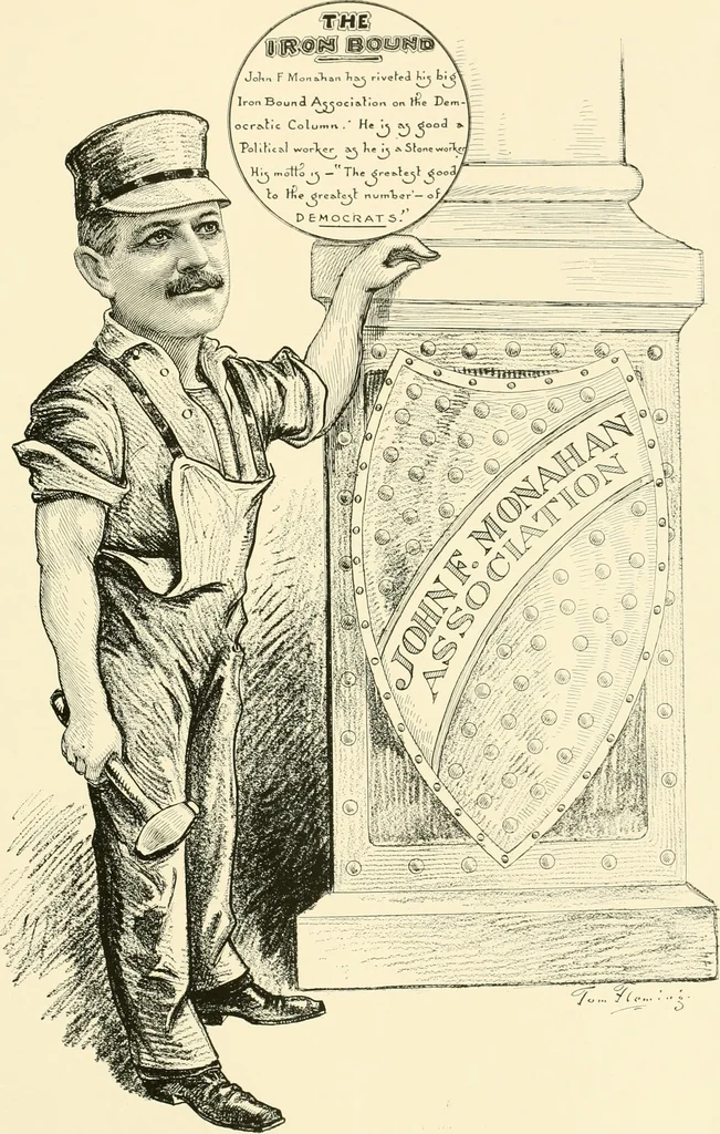 An illustration from A real history of Newark and notable Newarkers, 1916, leaf 148